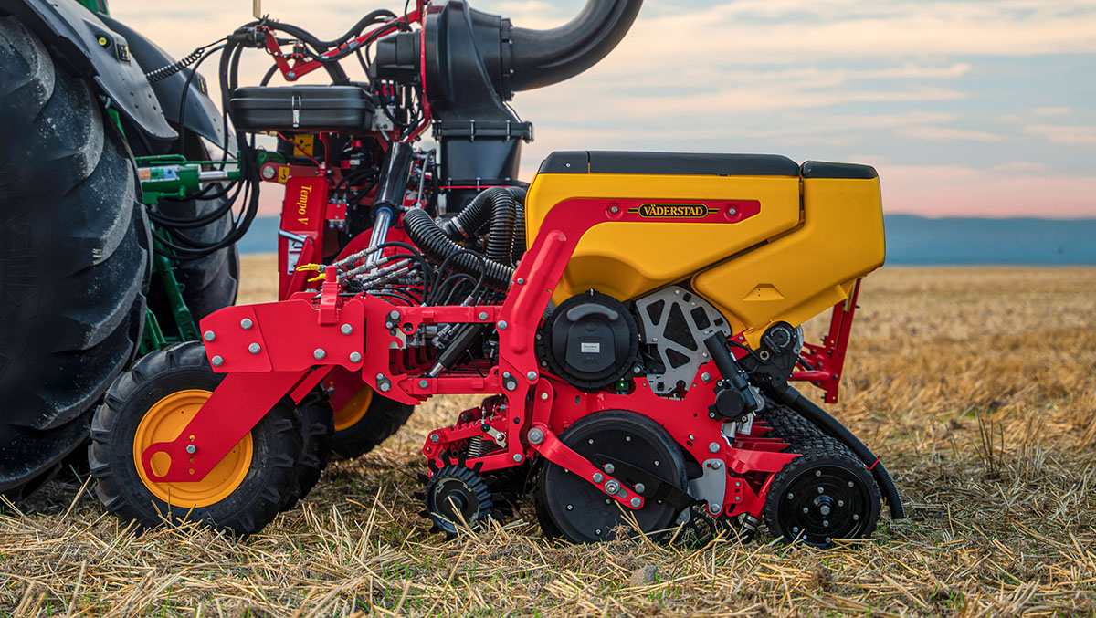 Väderstad row unit for Tempo and Proceed