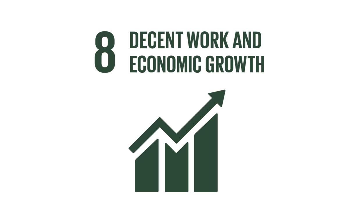UN goal for decent work.