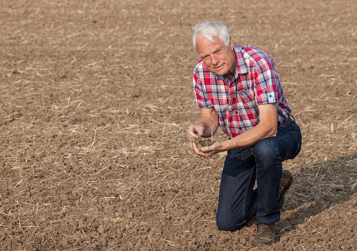 Crister Stark in field