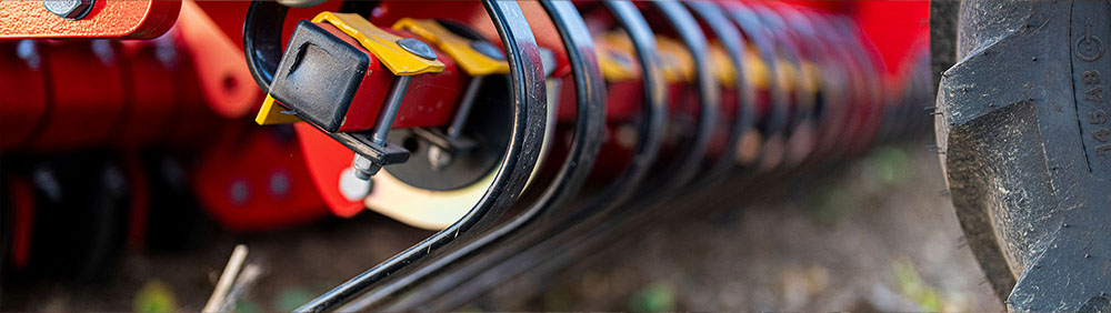 Close-up of the Väderstad CrossBoard