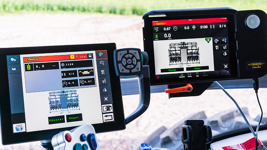 ISOBUS combined control