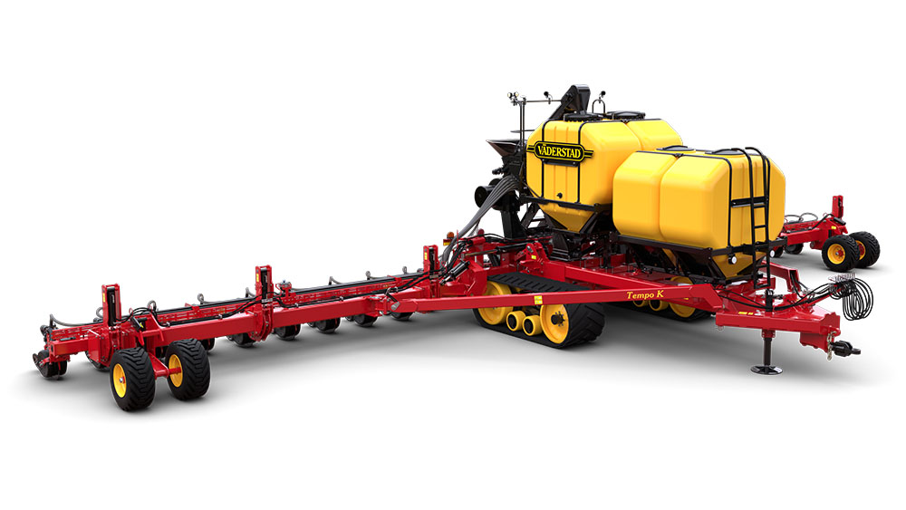 Väderstad Tempo K precision planter with two on-board liquid tanks