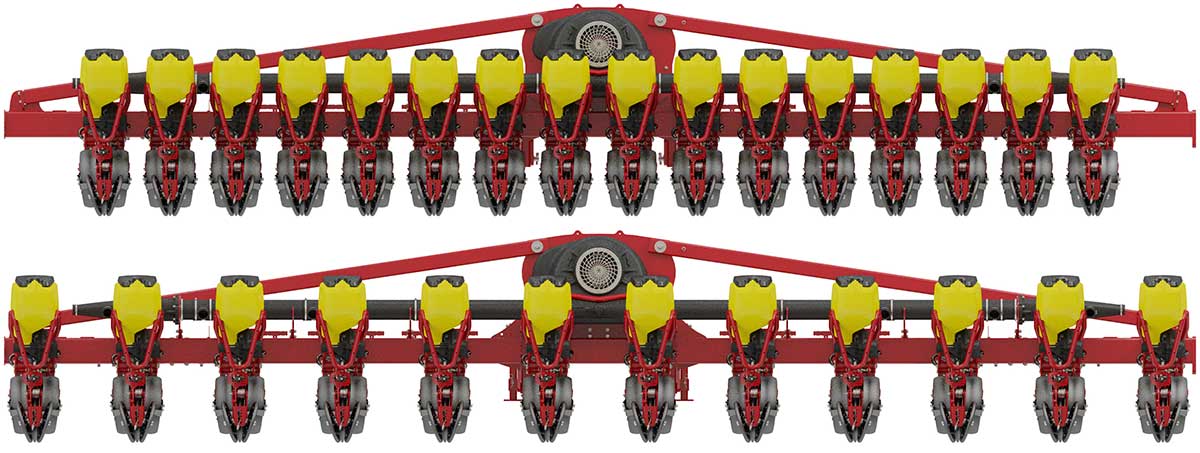 Väderstad Tempo diffrent crops