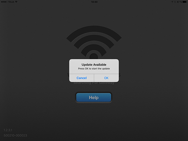 Start updating your Gateway