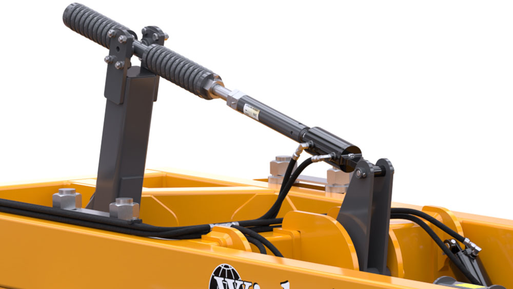 Illustration of a Wishek Y2000 levelling