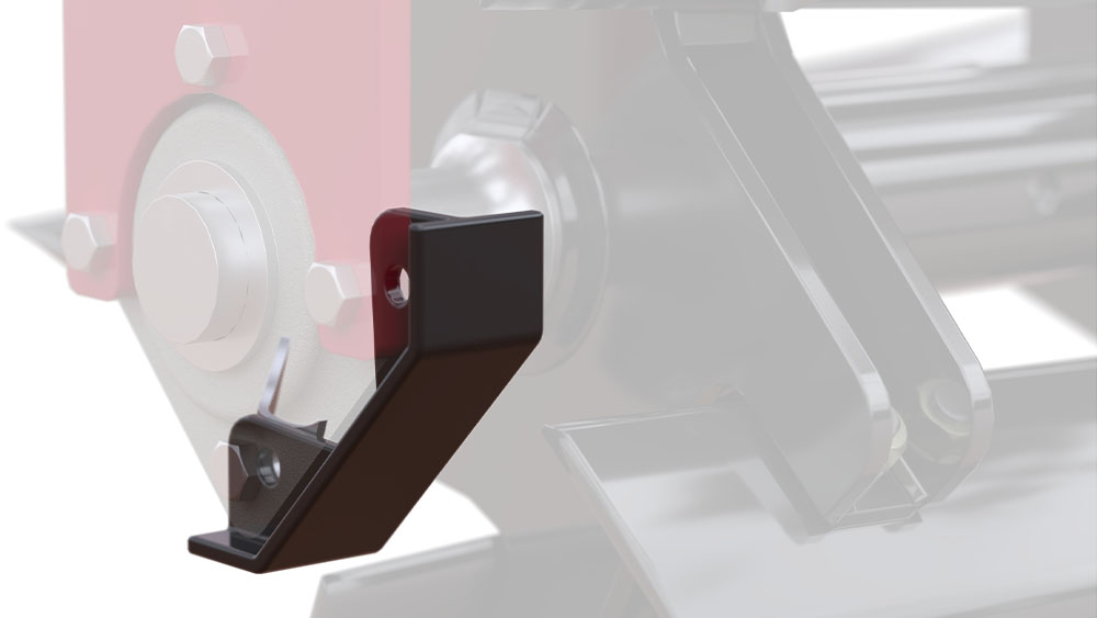 Illustration of a Wil-Rich 1400 bearing guard