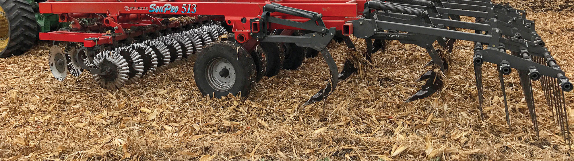 Wil-Rich SoilPro 513 standing in the field