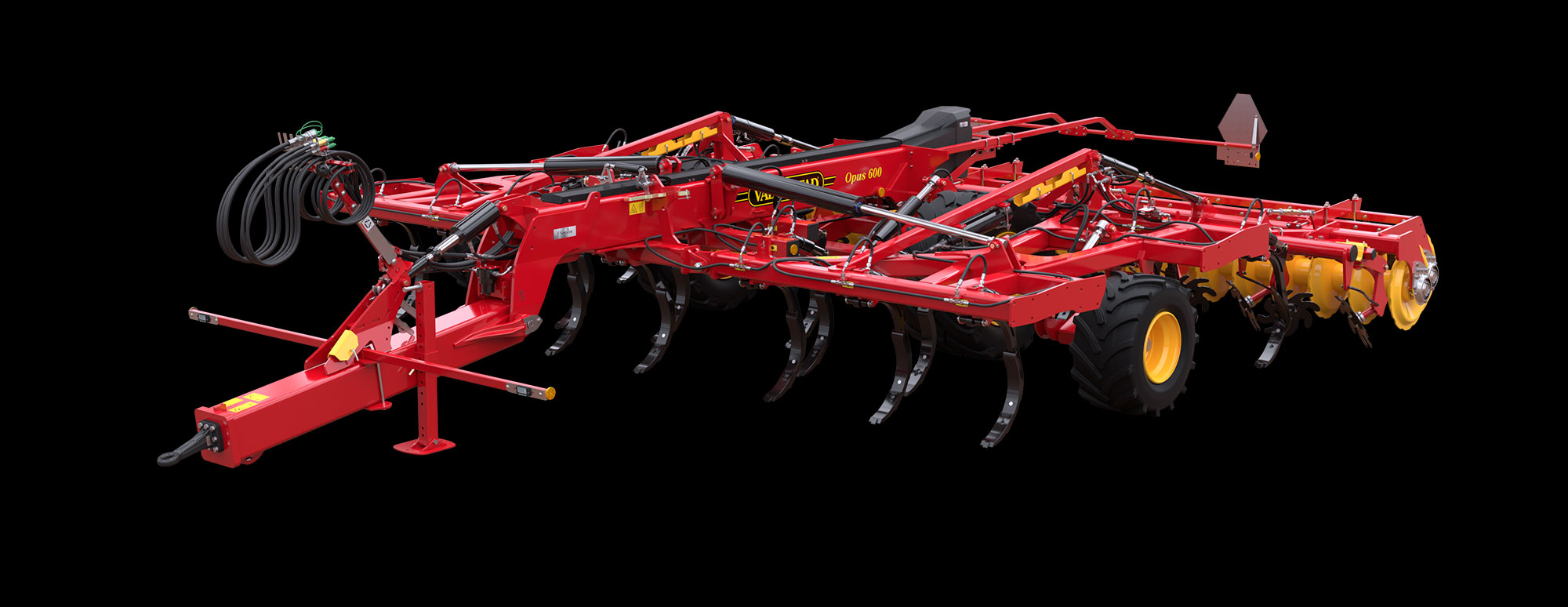 Opus 400-700 - a tine cultivator for deep and precise cultivation