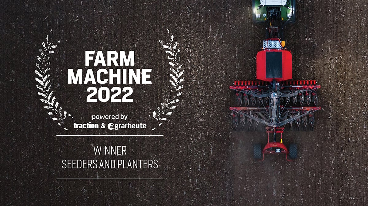 Väderstad Proceed awarded as Farm Machine 2022