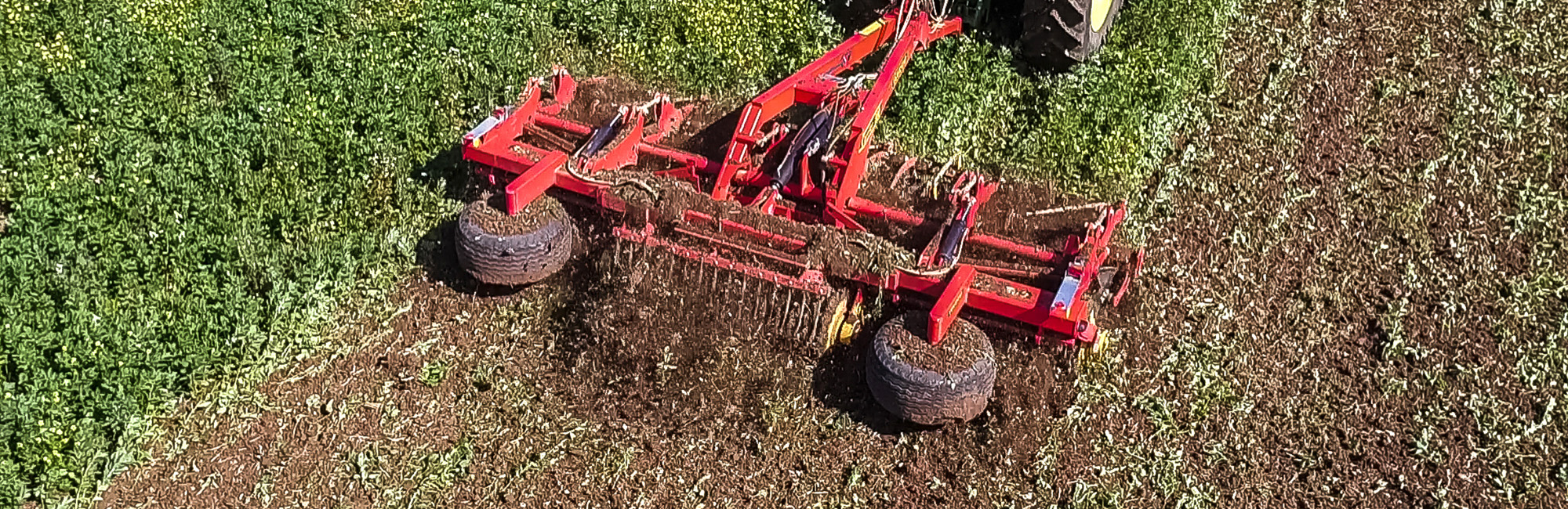 CrossCutter Disc gives a better incorporation and mulching
