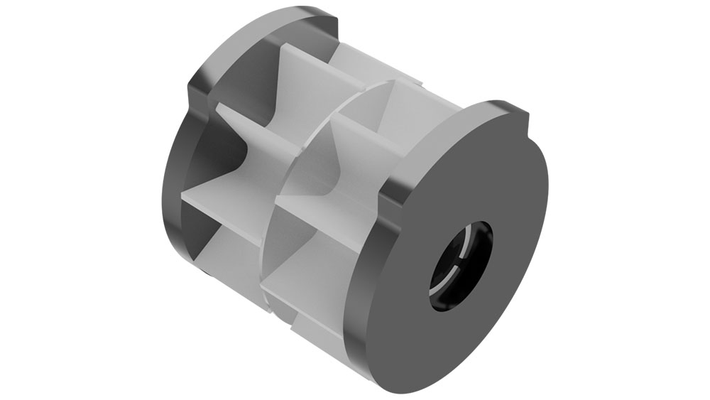 Fertiliser metering roller 217110