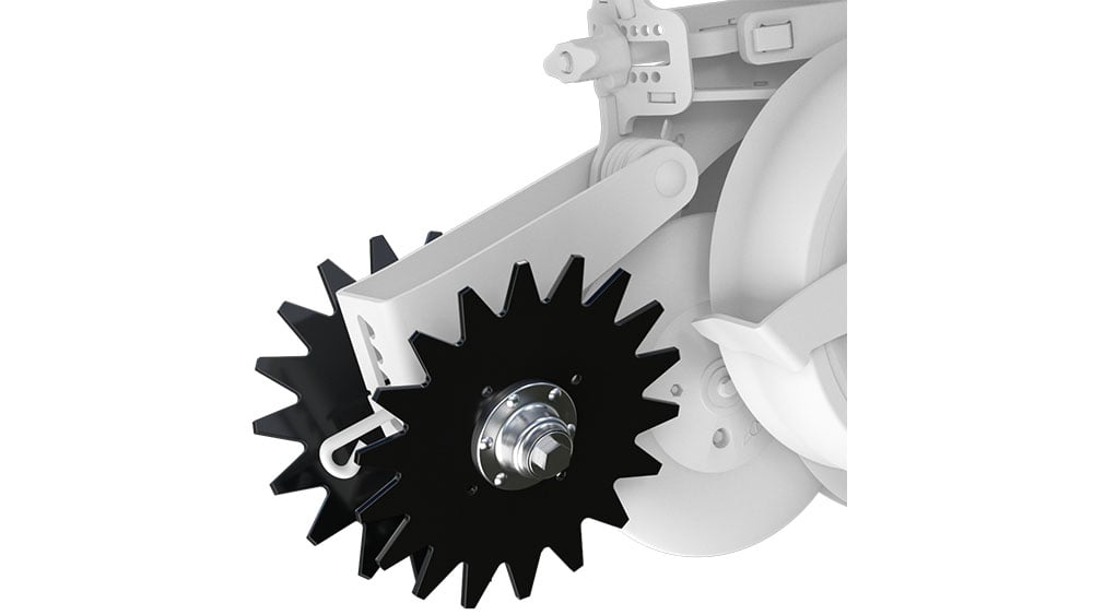 Pointed closing wheels 7120567