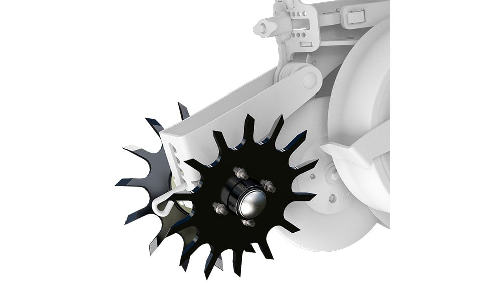 Spiked closing wheels 7120176