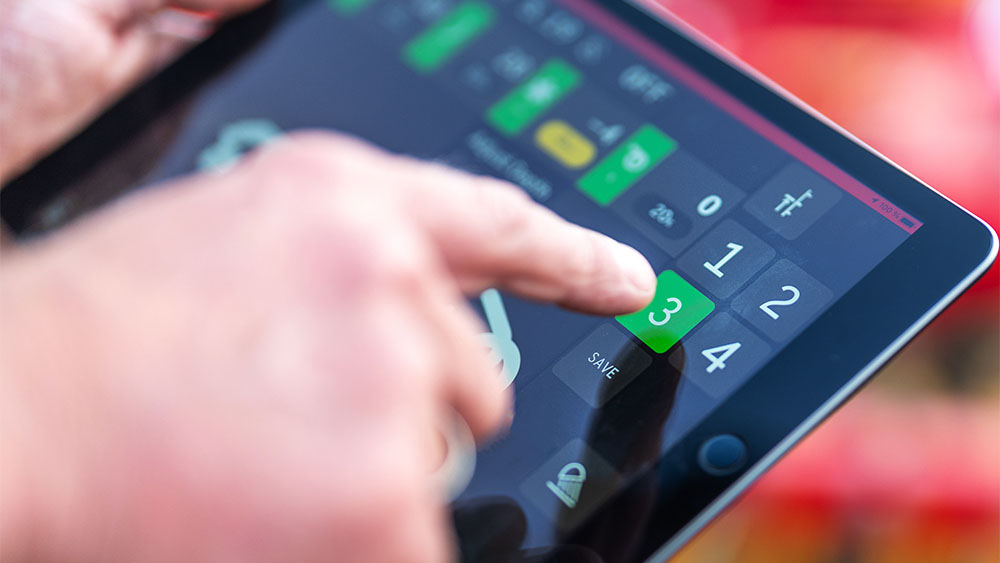 Utilisation manuelle du Väderstad E-Control.