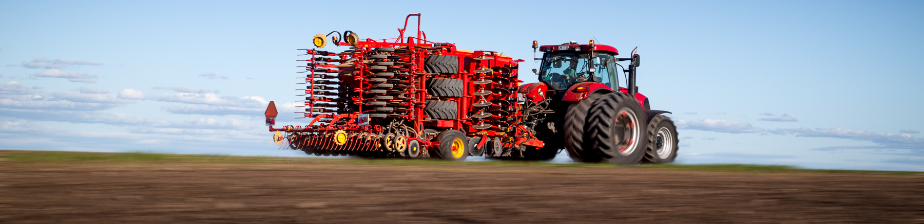 Väderstad Spirit in transport